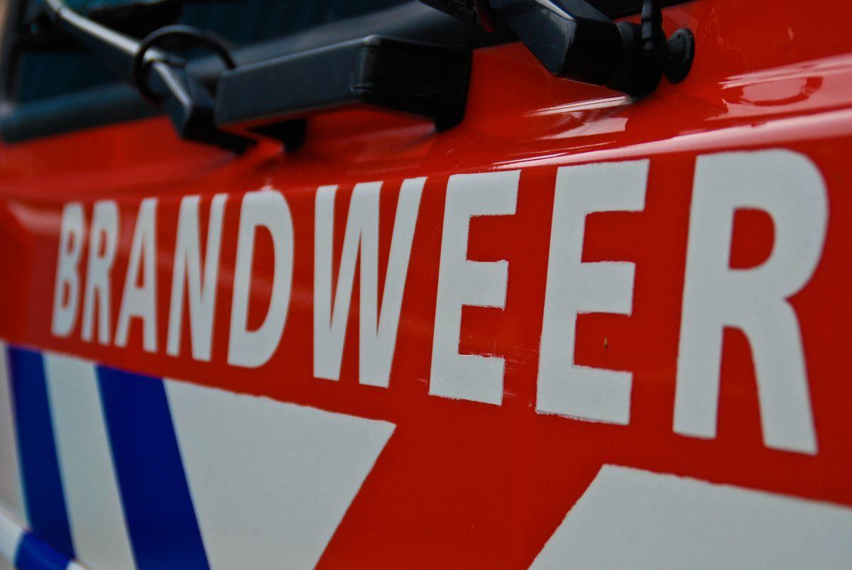 Uitslaande brand bij woning op ASVZ locatie Merwebolder.