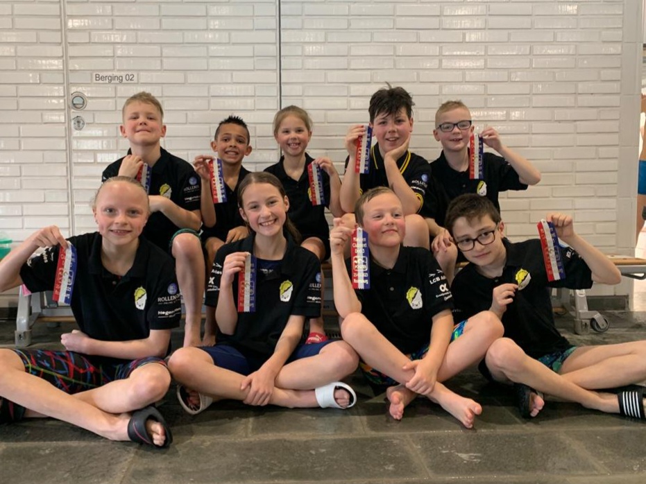 Team DWF derde bij minioren Clubmeet