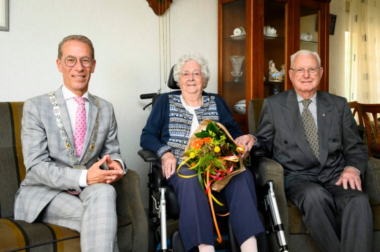 Familie De Vormer 65 jaar getrouwd Foto gemeente Sliedrecht
