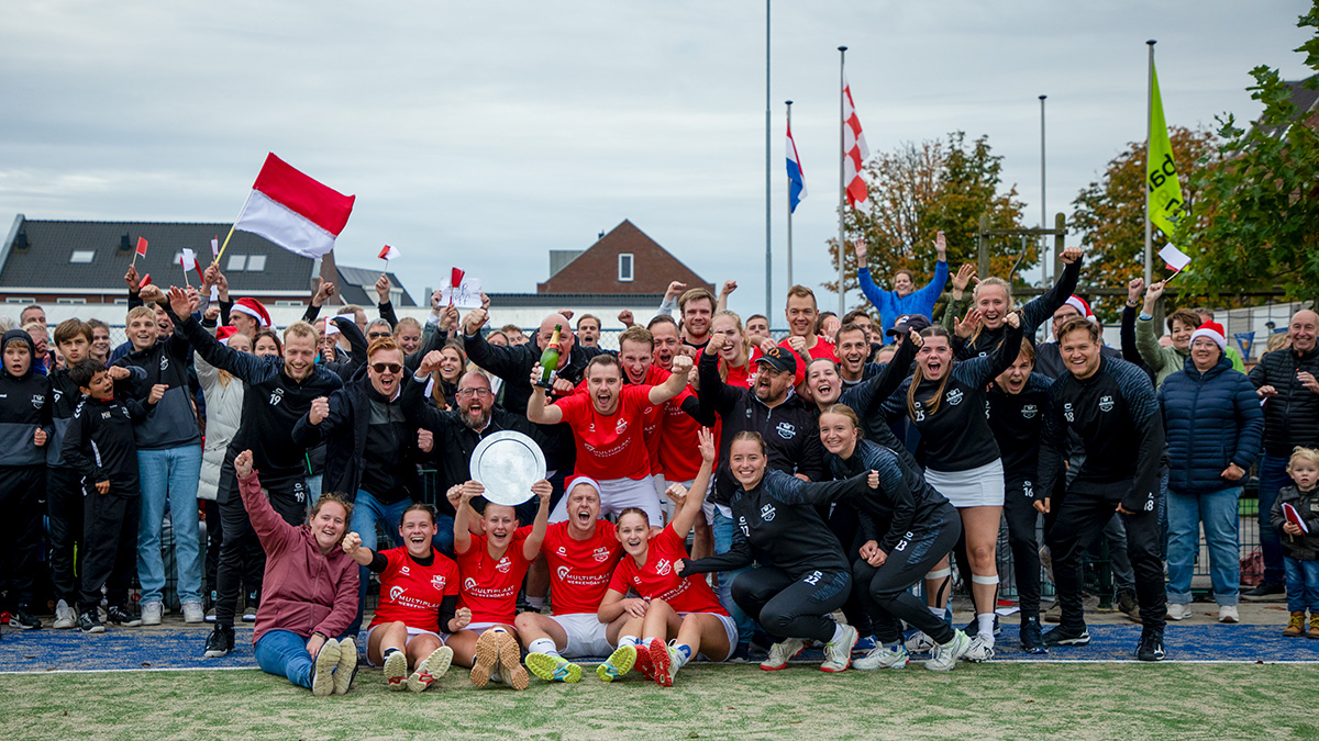 Eerste Merwede/Multiplaat kampioen in wedstrijd tegen rivaal