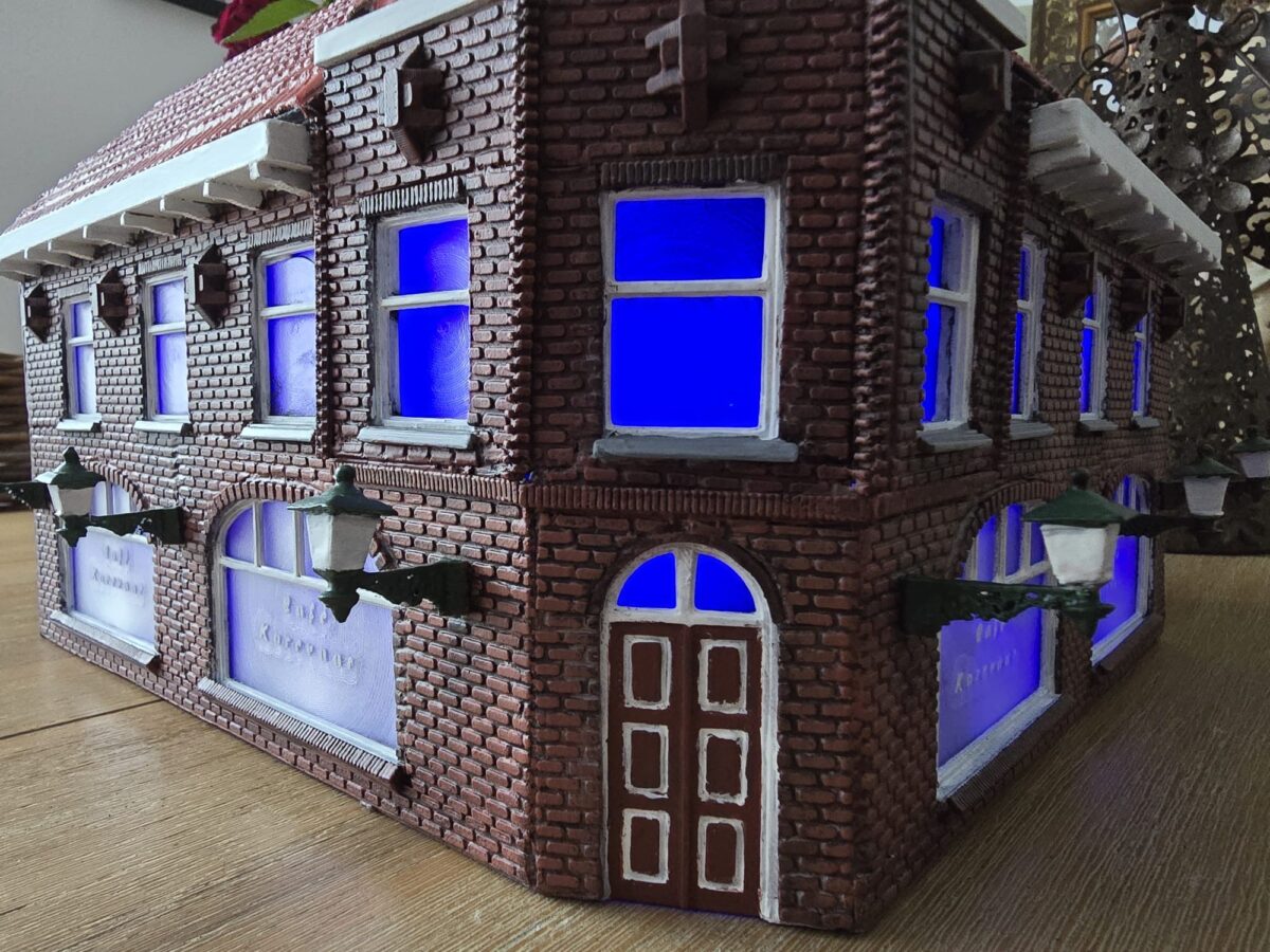 Sala vereeuwigt Café Korevaar in 3D