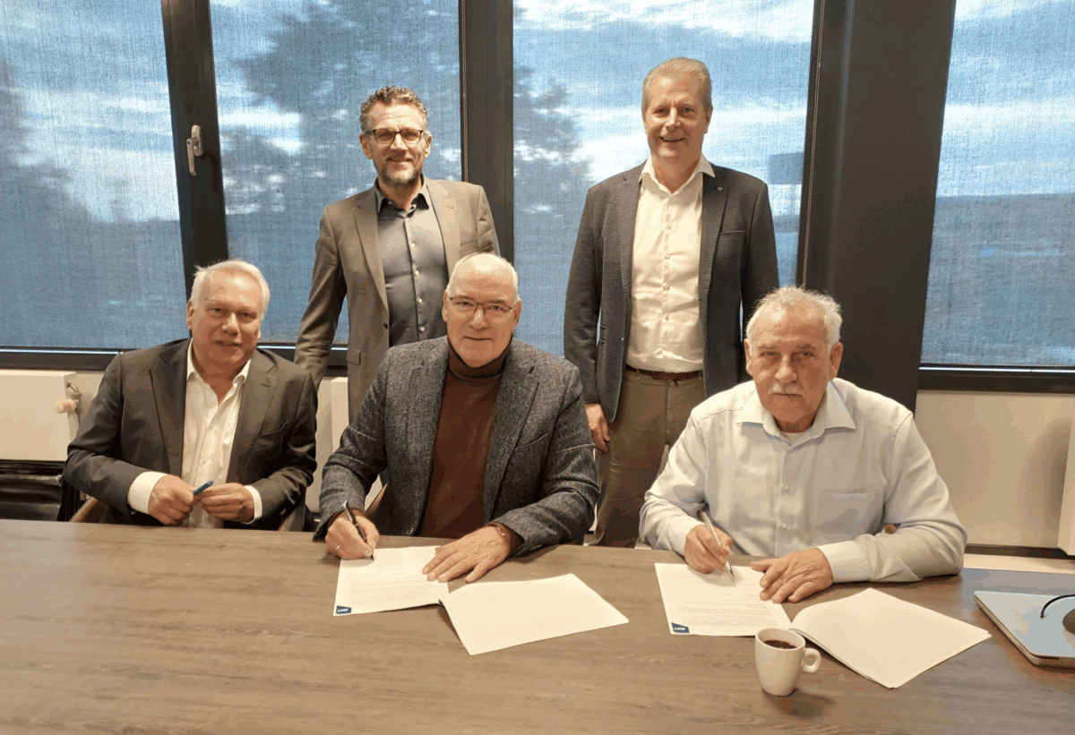 Ondertekening overeenkomst collectieve beveiliging bedrijventerreinen