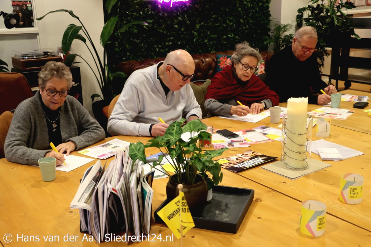 Schrijfactie ‘Write for Rights’ Amnesty komt op voor mensenrechten