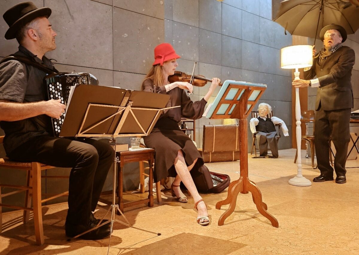 Trio Wilde Eend treedt op met muzikaal verteltheater