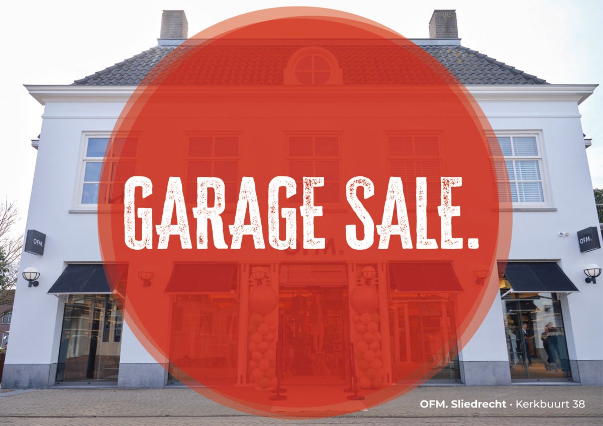 OFM. Sliedrecht houdt voorlopig elke laatste zaterdag van de maand Garage Sale