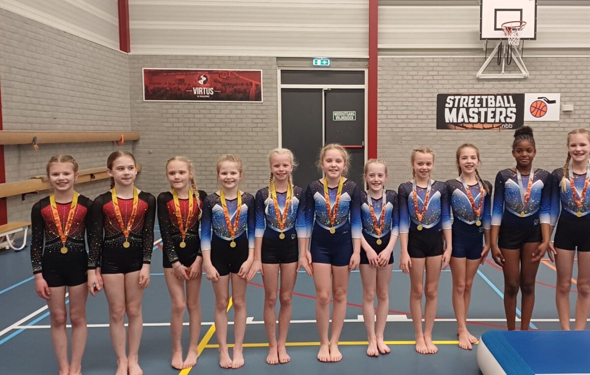 Synergos-turnsters plaatsen zich voor teamfinale na sterke wedstrijd