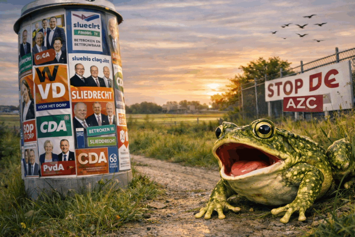 INGEZONDEN BRIEF: De Brulkikker in de Polder