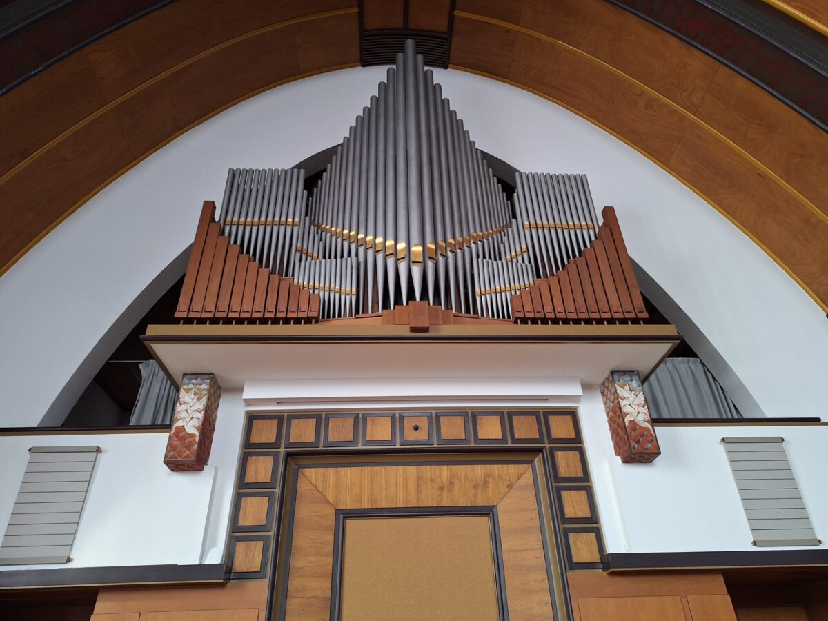 Orgel in volle glorie