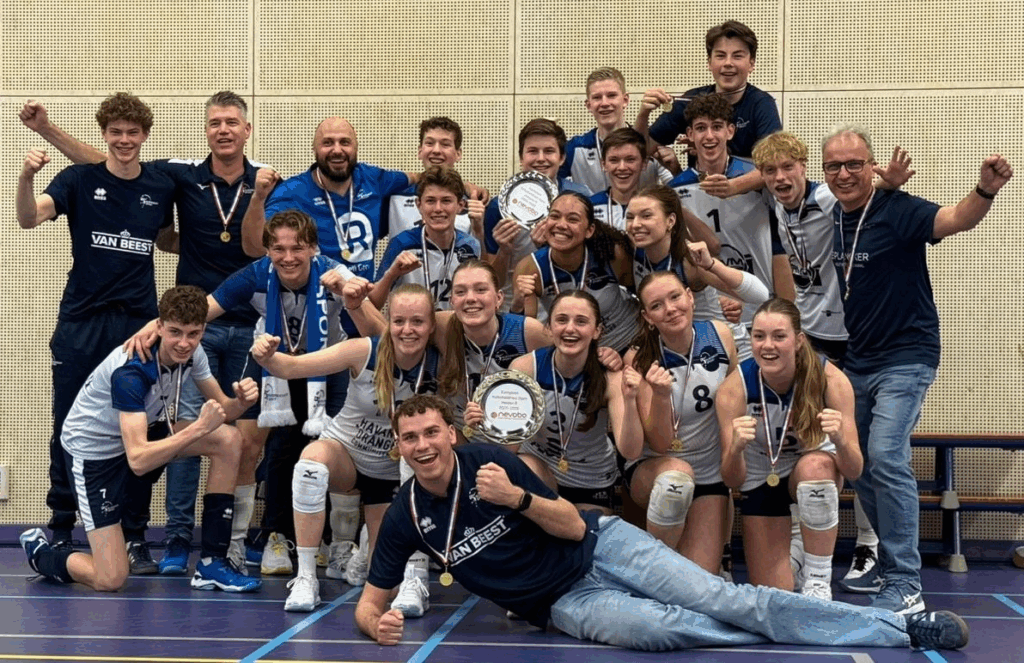 Meiden B en Jongens B Nederlands Kampioen; beste jeugdopleiding jongens