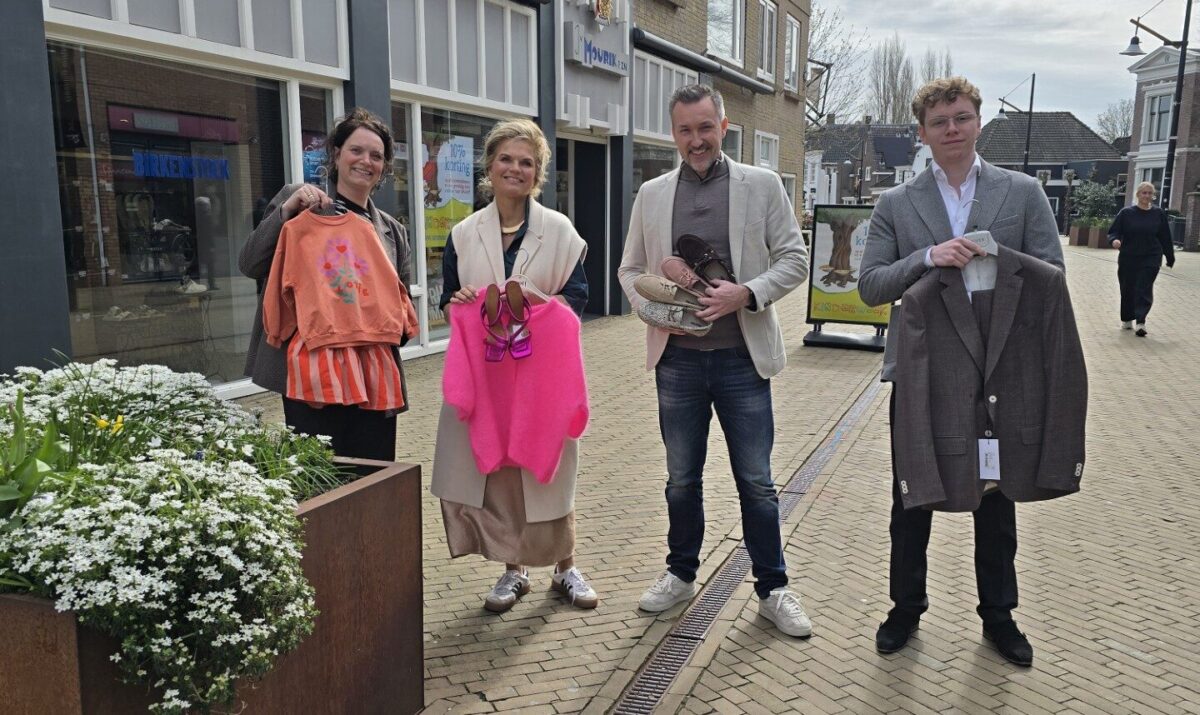 In aanloop naar Pasen vrolijk winkelen over Kerkbuurt