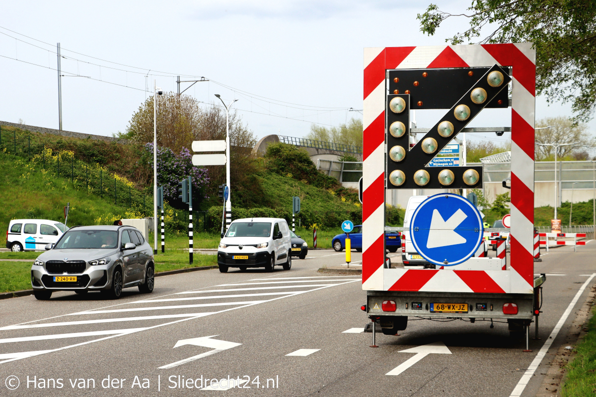 Afsluiting Parallelweg eerste fase in dorp goed merkbaar
