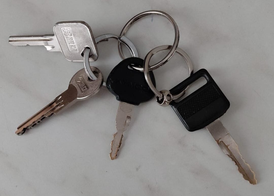 Sleutels gevonden; wie is deze sleutels kwijt?