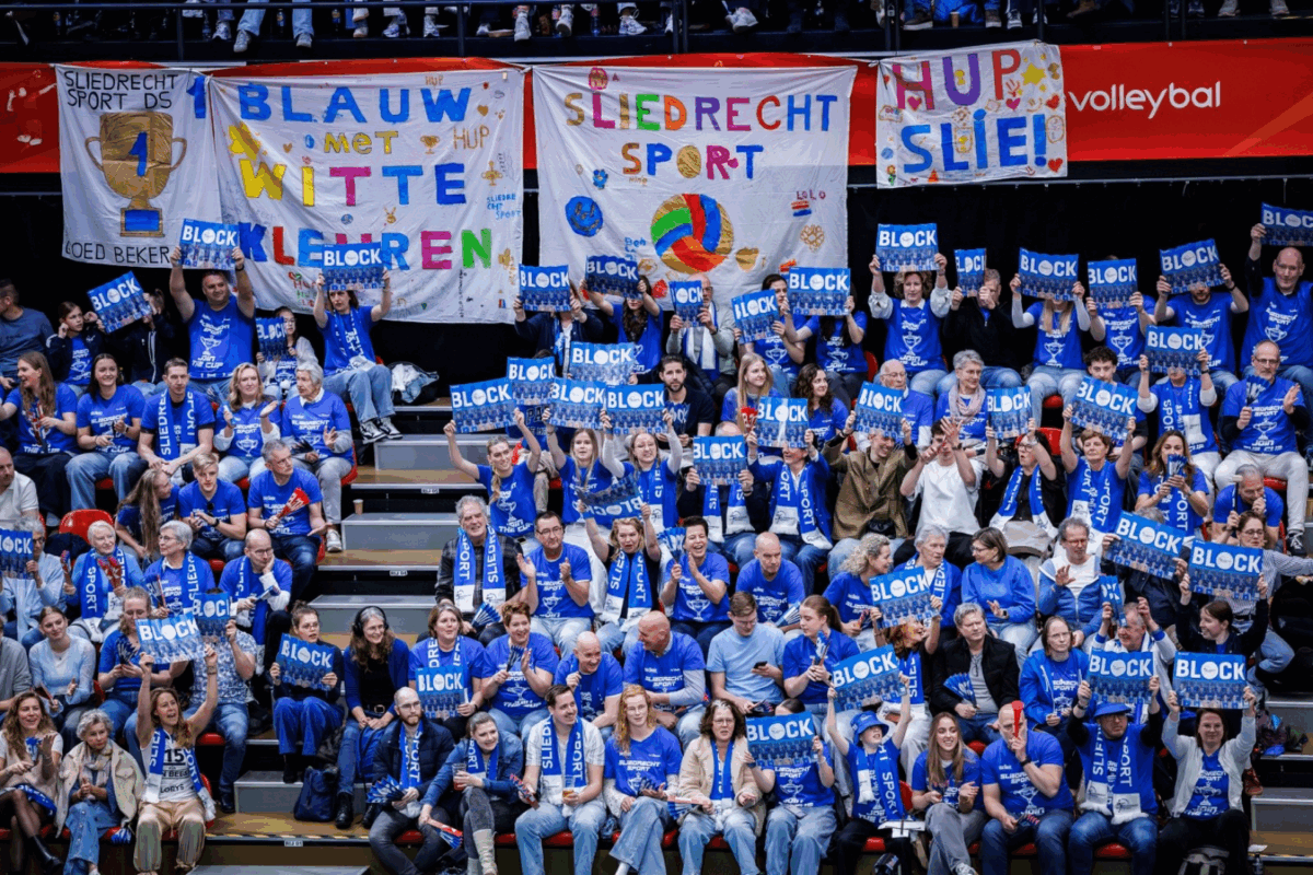 Sliedrecht Sport Dames 1 wint voor achtste keer Nationale Beker