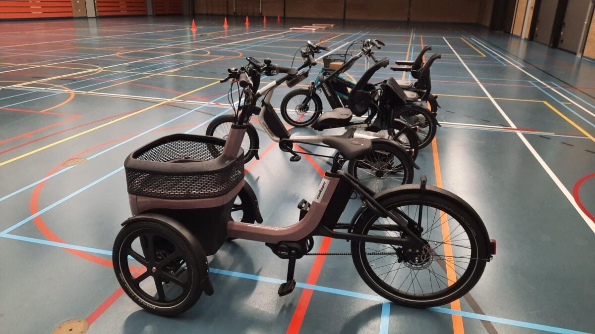 ‘Driewielfietsontdekdag’ in sporthal De Lockhorst