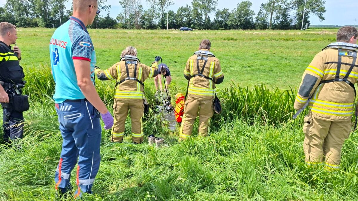 Hulpdiensten speuren sloten af na vondst van crossmotor
