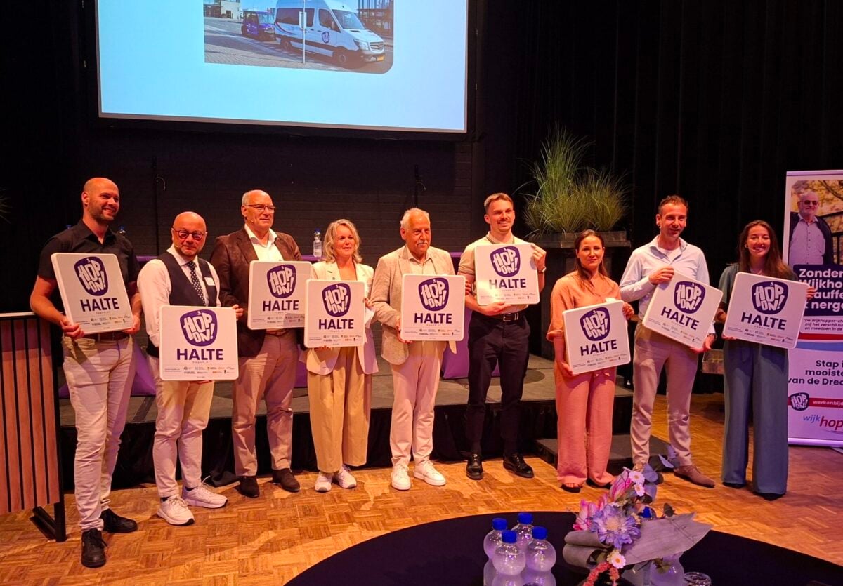 Startschot voor Hop On Sliedrecht; begin van noodzakelijk anders reizen
