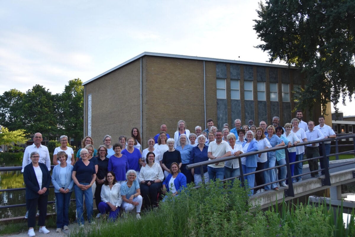 Les Chantres treedt op in Protestantse Gemeente