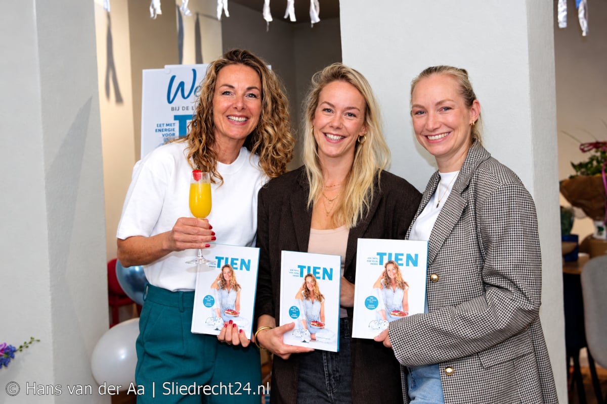 Feestelijke boeklancering ‘Eet met energie voor TIEN’