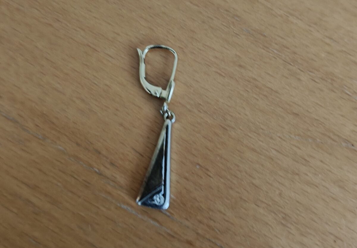 Wie heeft verloren gouden oorhanger gevonden?